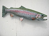 Rainbow Trout Fish Mount: Alaskan Rainbow Trout Fish Mount - Quality Taxidermy Mounts by Mark Oslund